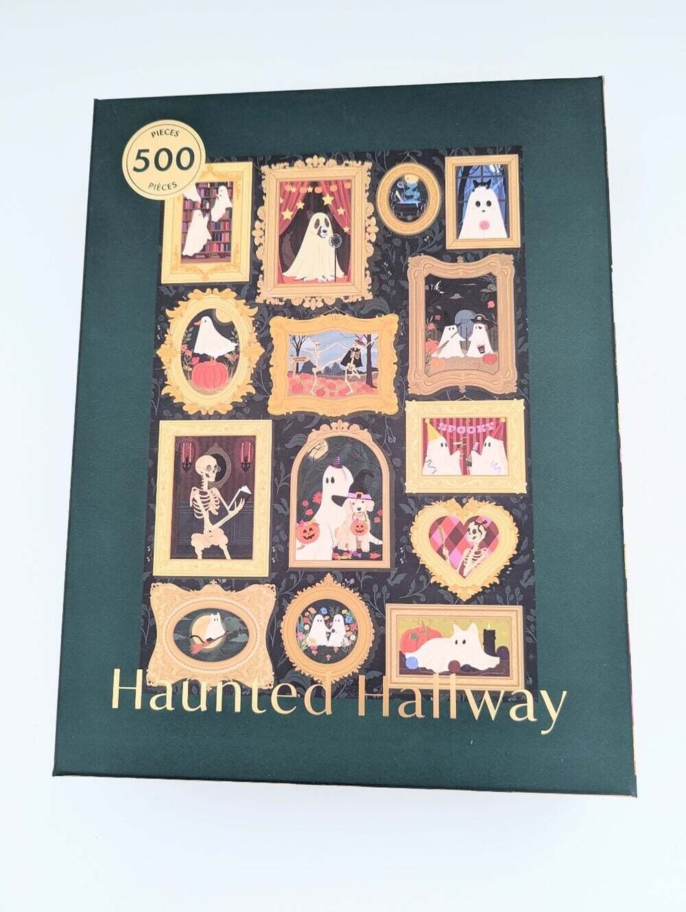 NEW IN BOX Hobbry "Haunted Hallway" 500-Piece Puzzle